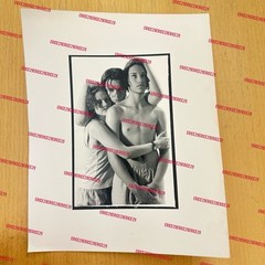 3 Figures Figurative Art B/W Photograph 8” x 10” Untitled Artist Unknown