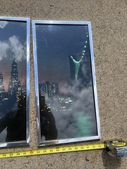 Vintage Brooklyn BRIDGE World Trade Center 3 Piece Cityscape PHOTO ART Skyline