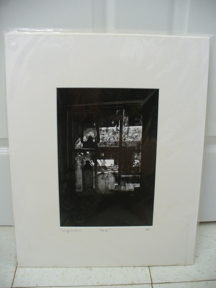 MATTED PHOTOGRAPHY View From The Barn @MKR A/P By Larry Santucci 16×20″ 2007
