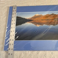 NEW Matted Photographic Art Print Photographer Lake Landscape Nature 2013 Frank