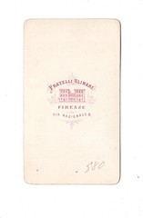 CDV Photo / Art Picture – Firenze Florence around 1870