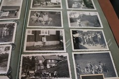 Great old photo postcard album – 200 photos and cards from around 1910