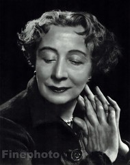 1954 Vintage 16×20 DAME EDITH EVANS British Actress Broadway Theatre Art ~ KARSH