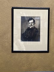 JEAN COCTEAU Photograph ~ 10″ x 7″ FRAMED 17″ x 14″ HALSMAN ?? Avant-Garde