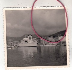 PHOTO PHOTO SHIPS JEAN CHARCOT IN THE PORT OF NICE 1966