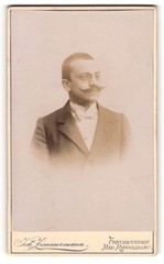 Photograph Joh. Zimmermann, Freudenstadt, Bad Rippoldsau, middle-class gentleman