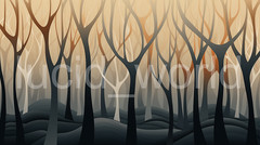 Abstract Tree Patterns Bundle (4 PNG) – 4K Nature Wallpapers – Digital Art Pack