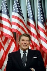 Ronald Reagan 8×10 Photo President Reagan Portrait Vintage White House 40th USA