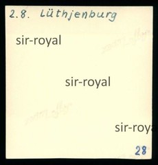Lütjenburg 1951 – Stadt in der Ferne – 1950er – Foto 6x6cm