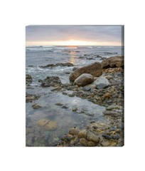 Tide Pool Ocean Sunset Pacific Beach San Diego California Sea Sunrise Photo Art