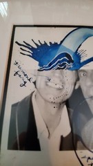 Peter Beard Unique Signed Gelatin Silver Print Mick Jagger Rolling Stones Photo