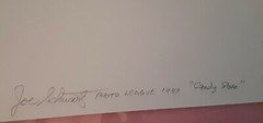 Signed 1947 7.5×8.5 NYC African-American BROOKLYN PHOTO LEAGUE Joe Schwartz ORG