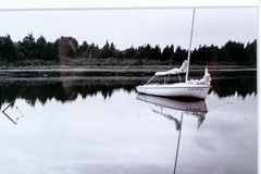 John Stefanik “Late Evening Meditation with Shells, Accabonac Harbor” 1/10Signed
