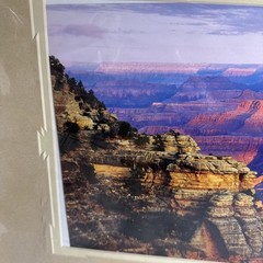 Grand Canyon Photograph Artist Signed James Thompson Double Matted 16 by 22