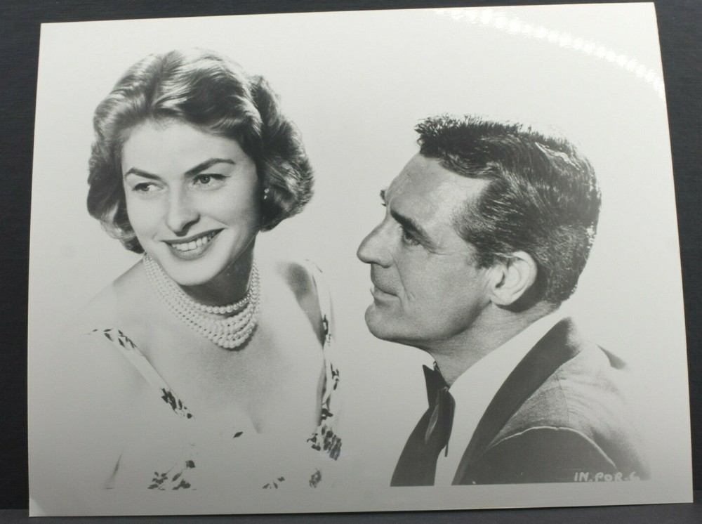 Ingrid Bergman Cary Grant -8×10″ Photo Print – Vintage L1262B