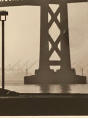 Mahatma Gandhi Walking Towards Bridge – San Francisco, Dennis Dooley Photography