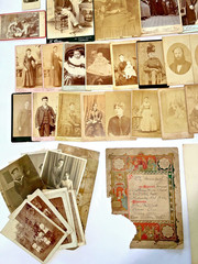 Historical Fotonachlass England ca.1875 – 1910 Portraits, Certificates, Family