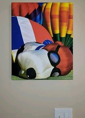 Canvas Photo Snoopy Naps, Burlington Balloon Festival, 16×20 Signed Gallery Wrap