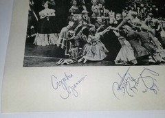 JOFFREY BALLET SIGNED 8×10 PRESS PHOTO BEATRIZ RODRIGUEZ DANCE THE NUTCRACKER
