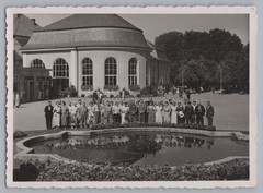 Bad Kudowa Kudowa-Zdrój Silesia Poland – Spa Guests – Old Photo 1930s