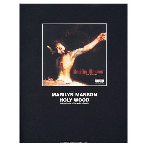 MARILYN MANSON Band Score «HOLY WOOD» Music Score Sheet Music 2002