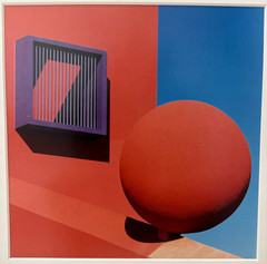 abstract art color photo by M. Stipell photo 7.5″ x 7.5″ matted 16″ x 12″