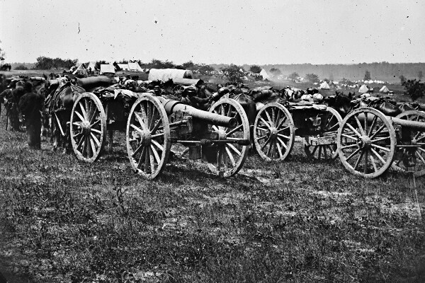 New Civil War Photo: Rifled Parrott Cannon of 1st New York Battery – 6 Sizes!