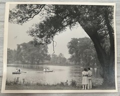 Arthur Gray Standard Oil Photographer Cleveland Ohio Americana Couple Lake Scene