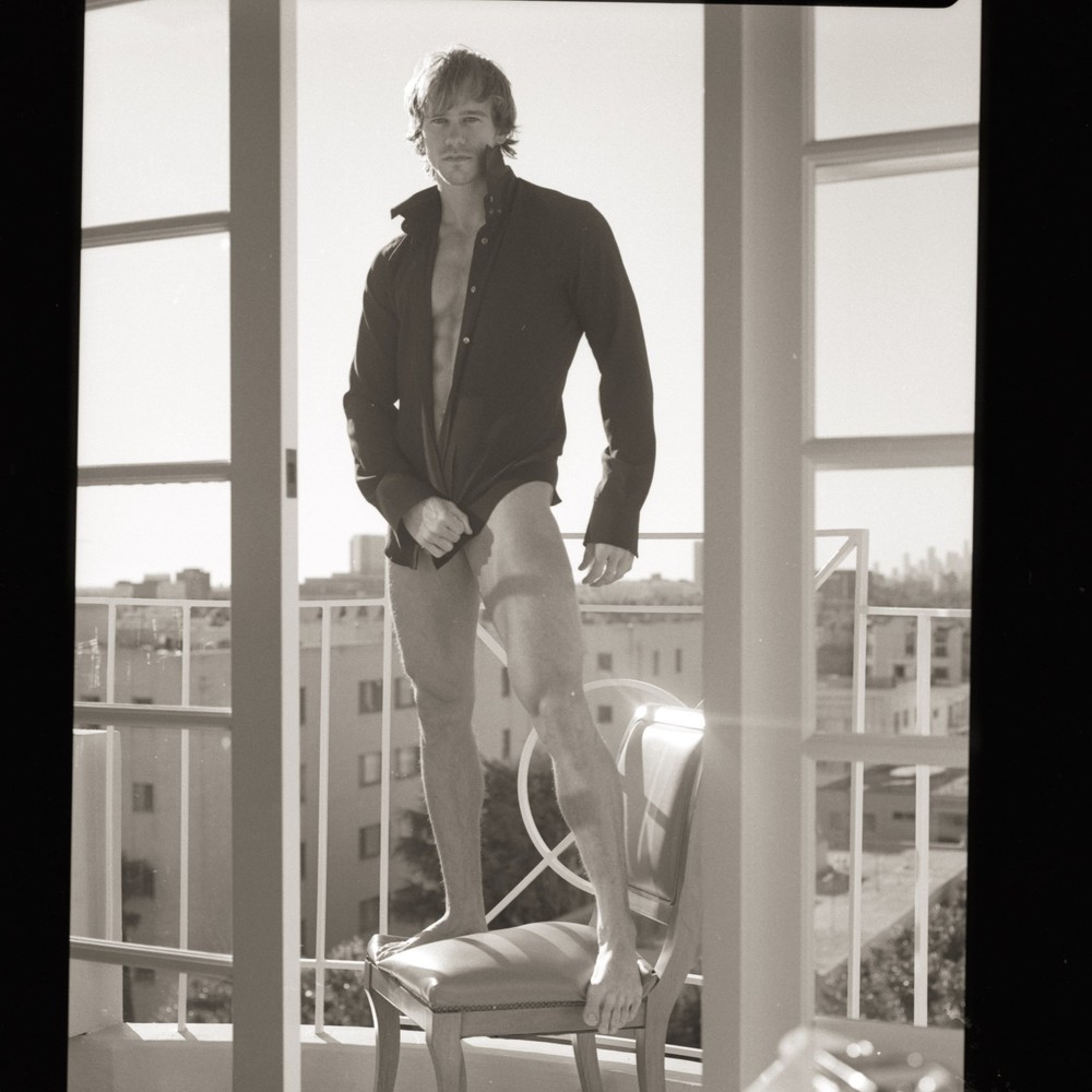 90′ male models photos printed from photographers original negative