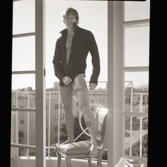90′ male models photos printed from photographers original negative