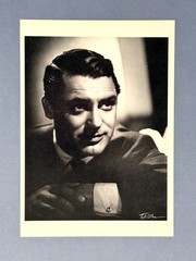 Cary Grant 1936 Fotofolio Art Print Card – Photo By Ted Allan 4.25”x6” Actor