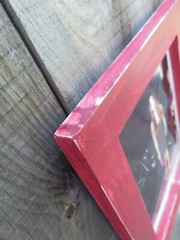 Sofia Vergara @ 2009 with hand made/painted/reliced wooden frame , 10% St. Judd