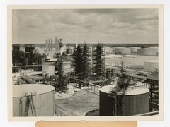 Original Photo Humble Oil and Refining Company Baytown Texas