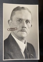 Photo Portrait Businessman Politician Schleswig 1944 Beard Name Postcard Picture Pk