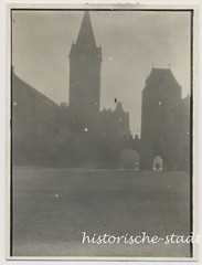 Eisenach 1929 – Nikolaitor – atmospheric shot – great old photo 1920s
