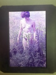 Vintage 35mm Colour Slide Portrait Woman Original Slide Photograph
