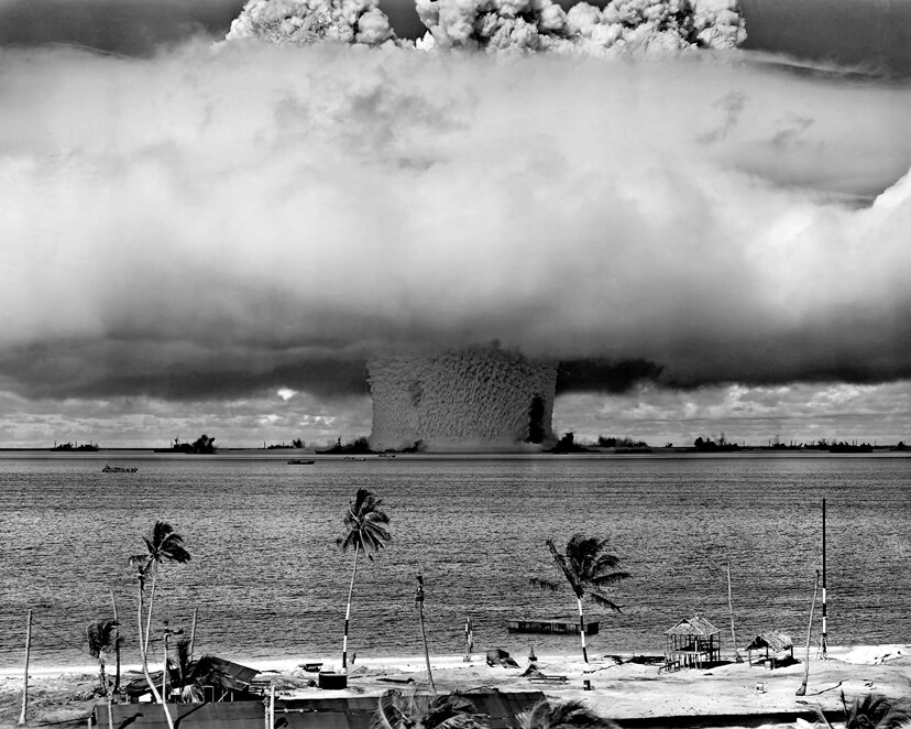 New Photo: Operation Crossroads – Baker Nuclear Weapons Test Explosion – 6 Sizes