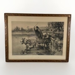 Antique In A Fix Alfred Strut Photogravure Chaos Coordinator Hardship Manager