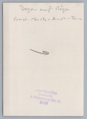 Bergen auf Rügen – Ernst Moritz Arndt Tower staircase – old photo