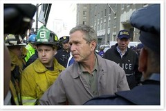 Silver Halide Photo George Bush Aftermath September 11th World Trade Center 9/11
