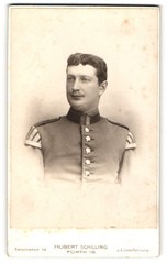 Photograph Hubert Schilling, Fürth I. B., Karolinenstrasse 14, Musicians Unteroff
