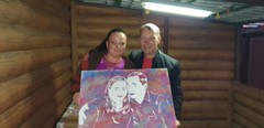 Brilliant photos 40x50cm. If you have questions you can write to me in chat