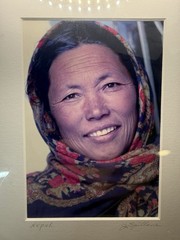 Nepalese Indigenous Woman Photograph Art Framed By Jim Spillane – Nepal