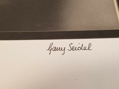 Garry Seidel Signed Photograph «Horse and Carriage» Gelatin Process 11″ x 14″