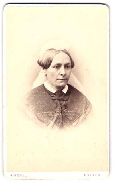 Photograph Owen Angel, Exeter, Portrait of a Lady in Traditional Clothing