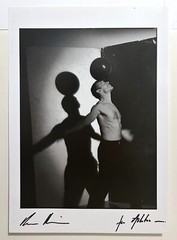 ANN RAY Anne Deniau ORIGINAL SIGNED PHOTOGRAPH OF Shirtless Lambert Wilson 2006