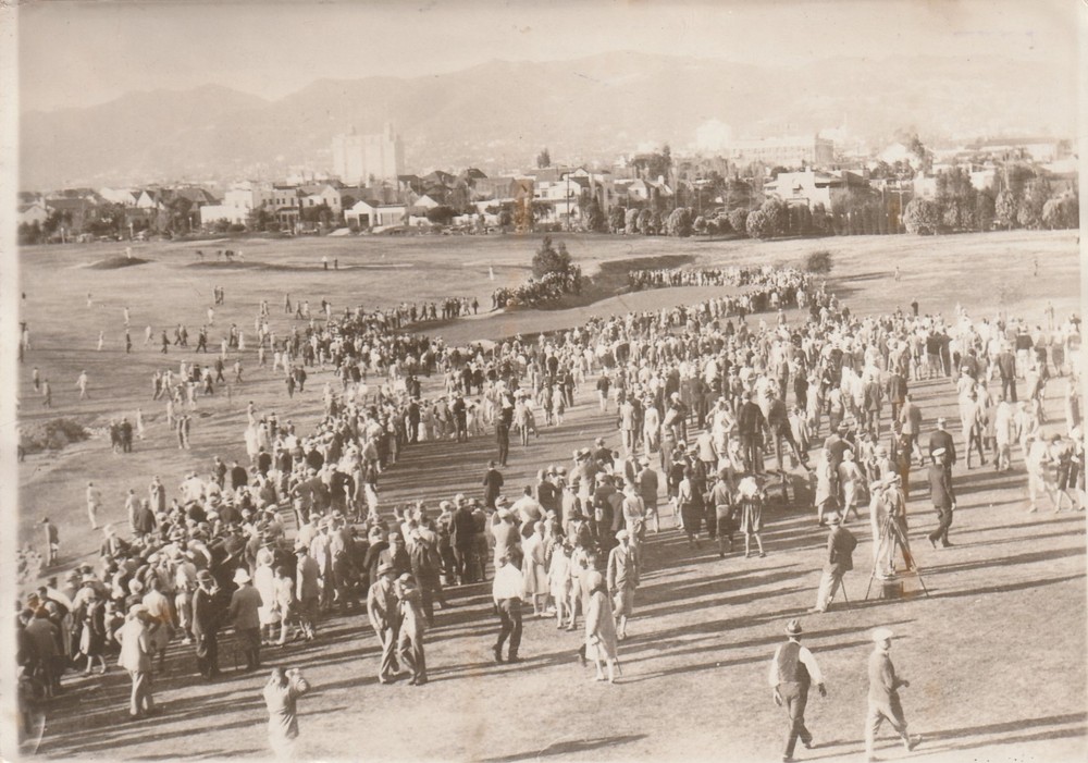 Press Photo Amateur World Cup GOLF Los Angeles USA 1920s