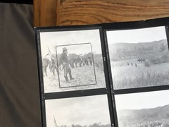 NEWLY FOUND! Hendrickson PHOTO Contact Sheet Proof & Negatives RESTING PLATOON
