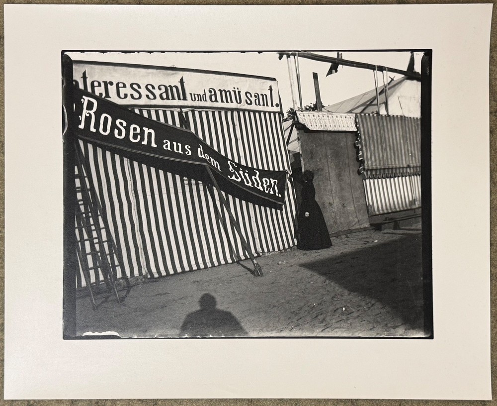 Heinrich Zille, the roses from the south, photograph from the estate, 1900/1997