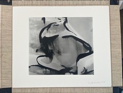 Signed Brett Weston “Abstraction” 1978 – Gelatin Silver Print – Limited Ed. 35